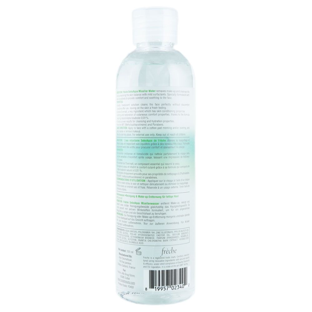 Freche Seboaqua Micellar Water 250 mL - Easy Pharmacy LLC