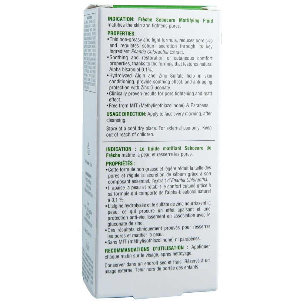 Freche Sebocare Mattifying Fluid 40 mL - Easy Pharmacy LLC
