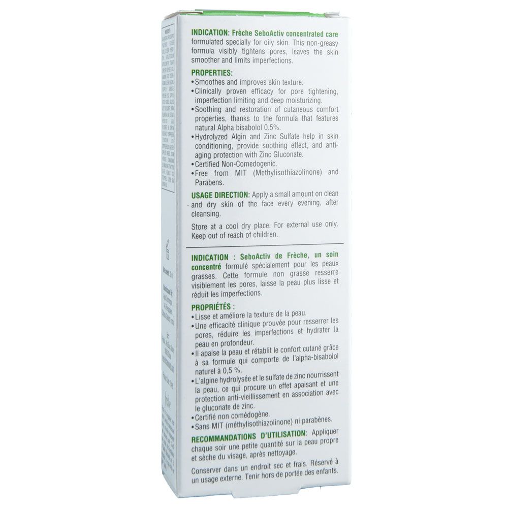 Freche Seboactiv Anti-acne Cream 30 mL - Easy Pharmacy LLC