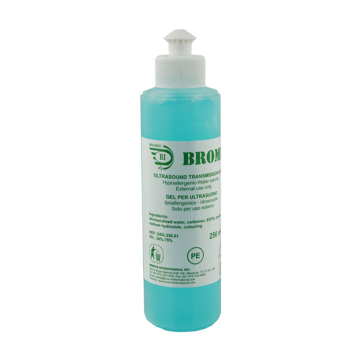 Bromed Ultrasound Transmission Gel 250 mL - Easy Pharmacy LLC