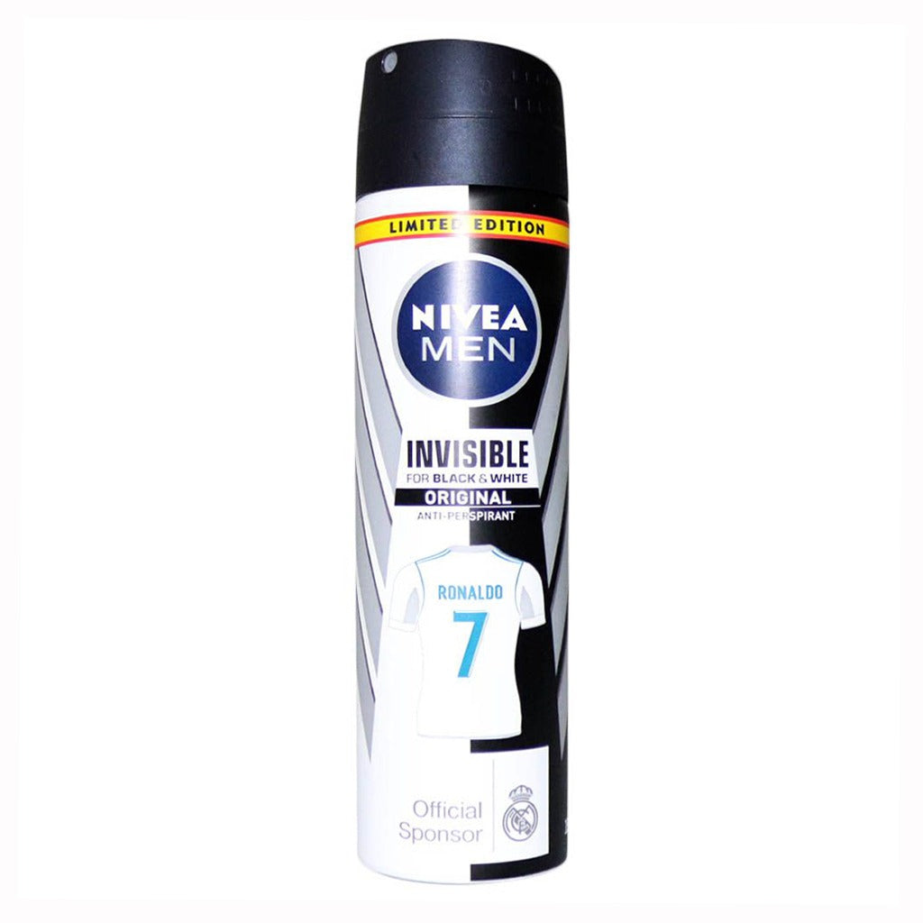 Nivea Men Invisible Deodorant Spray Limited Edition 150 mL - Easy Pharmacy LLC