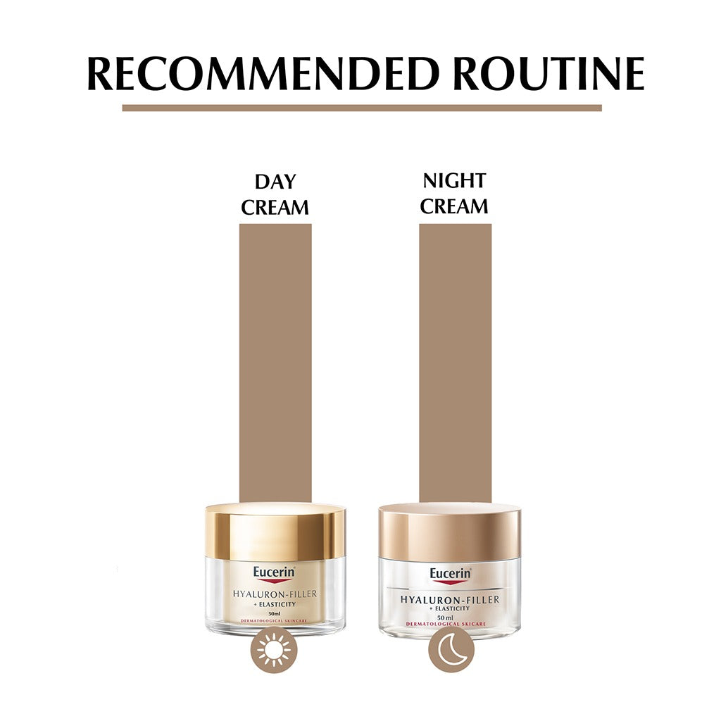 Eucerin Hyaluron-Filler + Elasticity Anti-Wrinkle Night Cream 50ml - Easy Pharmacy LLC