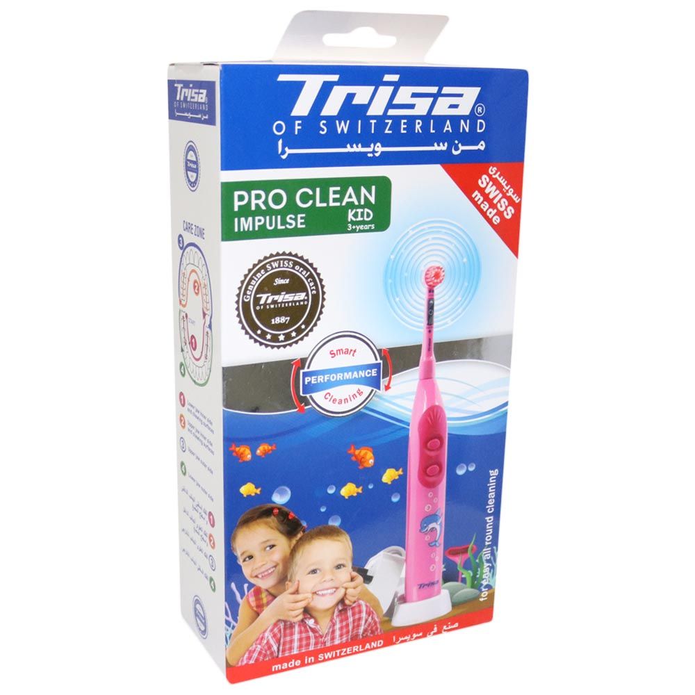 Trisa Pro Clean Impluse Kid 3+ Years Electric Toothbrush - Easy Pharmacy LLC