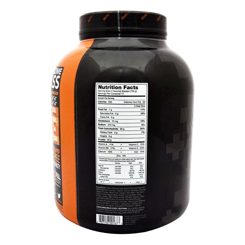 Rivalus Clean Gainer Creamy Vanilla Powder 5 lbs 00167 - Easy Pharmacy LLC