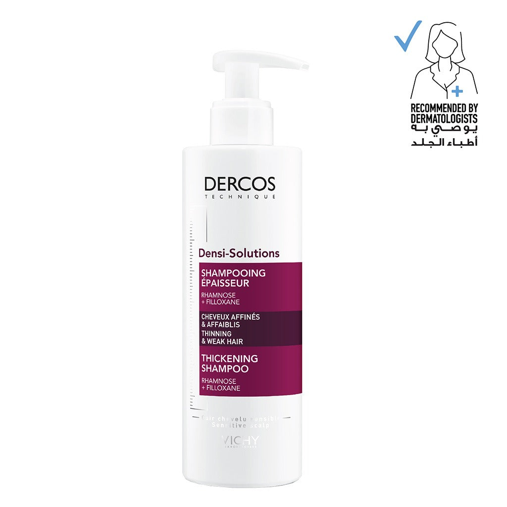 Vichy Dercos Densi-Solutions Hair Thickening Shampoo For Weak & Thinning hair 250ml - Easy Pharmacy LLC