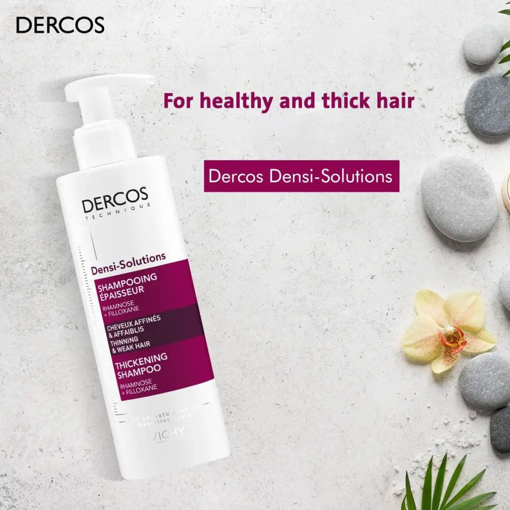 Vichy Dercos Densi-Solutions Hair Thickening Shampoo For Weak & Thinning hair 250ml - Easy Pharmacy LLC