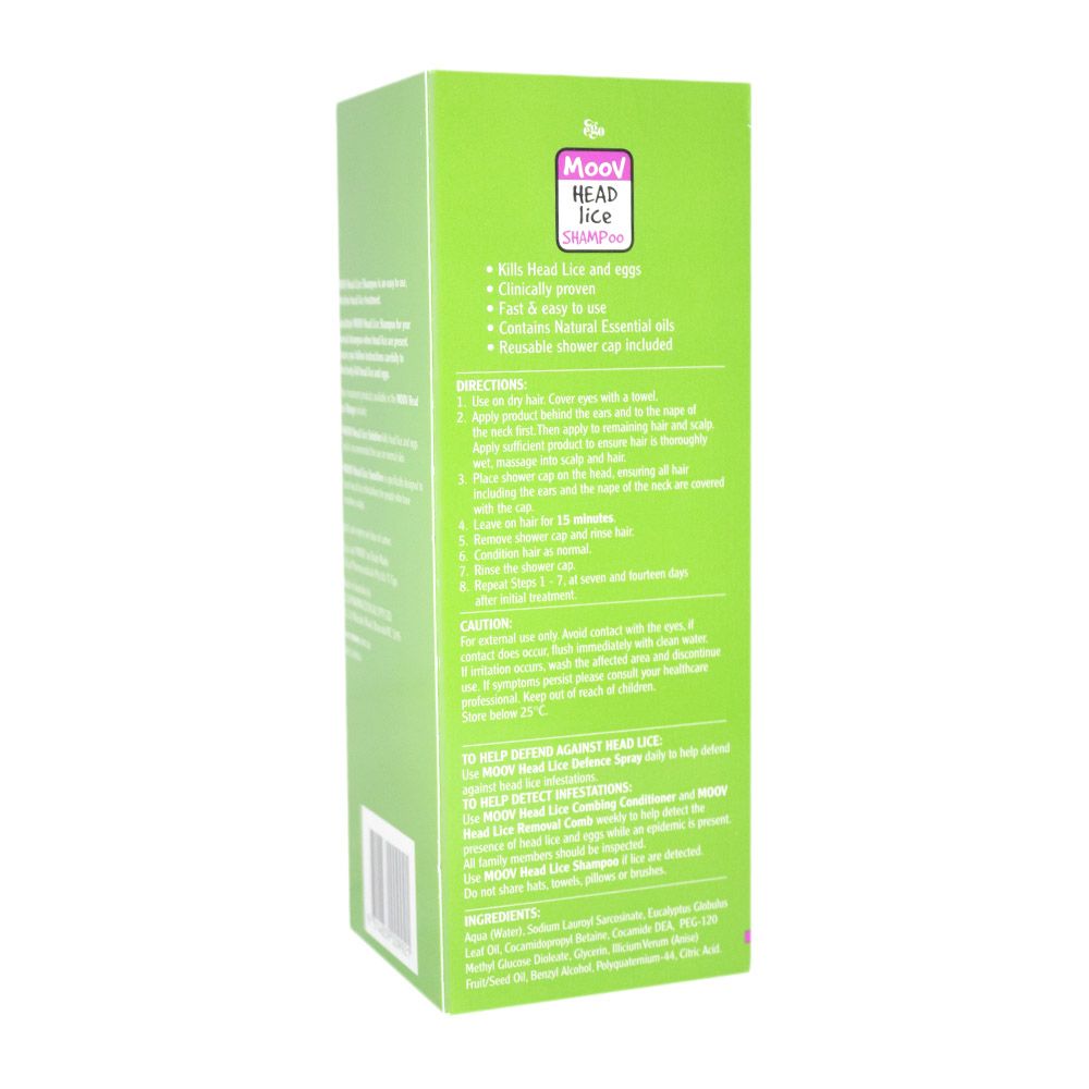 Ego Moov Head Lice Shampoo 200 mL - Easy Pharmacy LLC