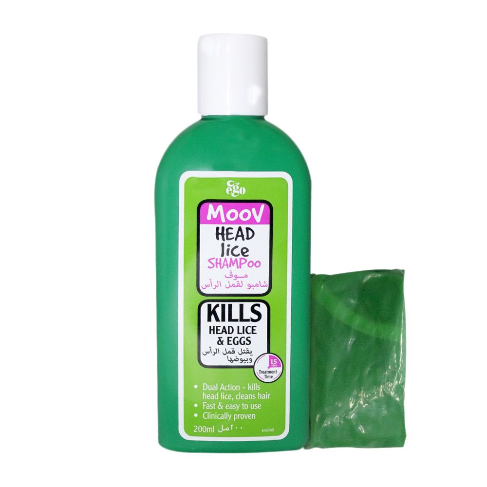 Ego Moov Head Lice Shampoo 200 mL - Easy Pharmacy LLC