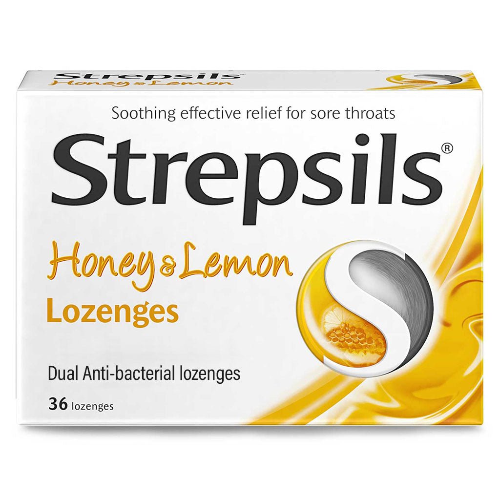 Strepsils Honey & Lemon Lozenges 36's - Easy Pharmacy LLC