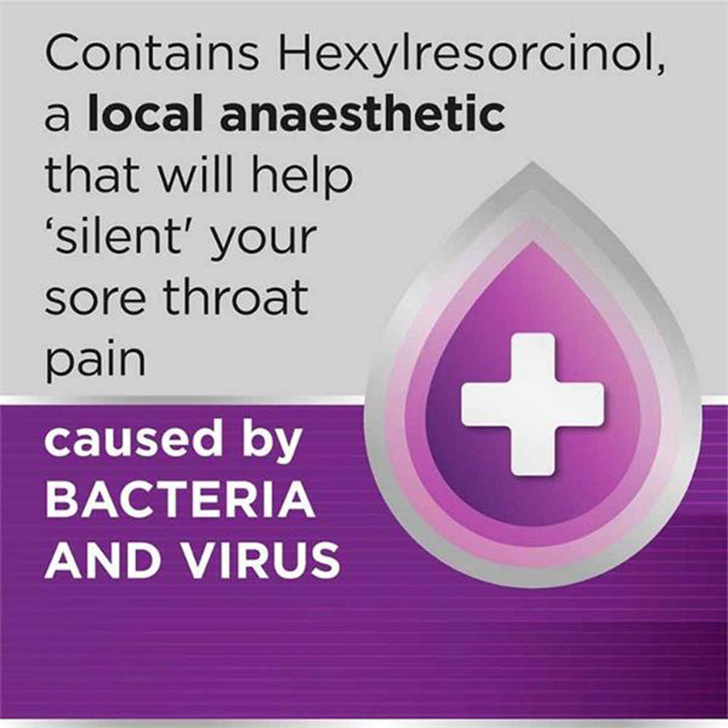 Strepsils Extra Blackcurrant Lozenges 36's - Easy Pharmacy LLC