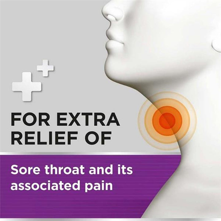 Strepsils Extra Blackcurrant Lozenges 36's - Easy Pharmacy LLC