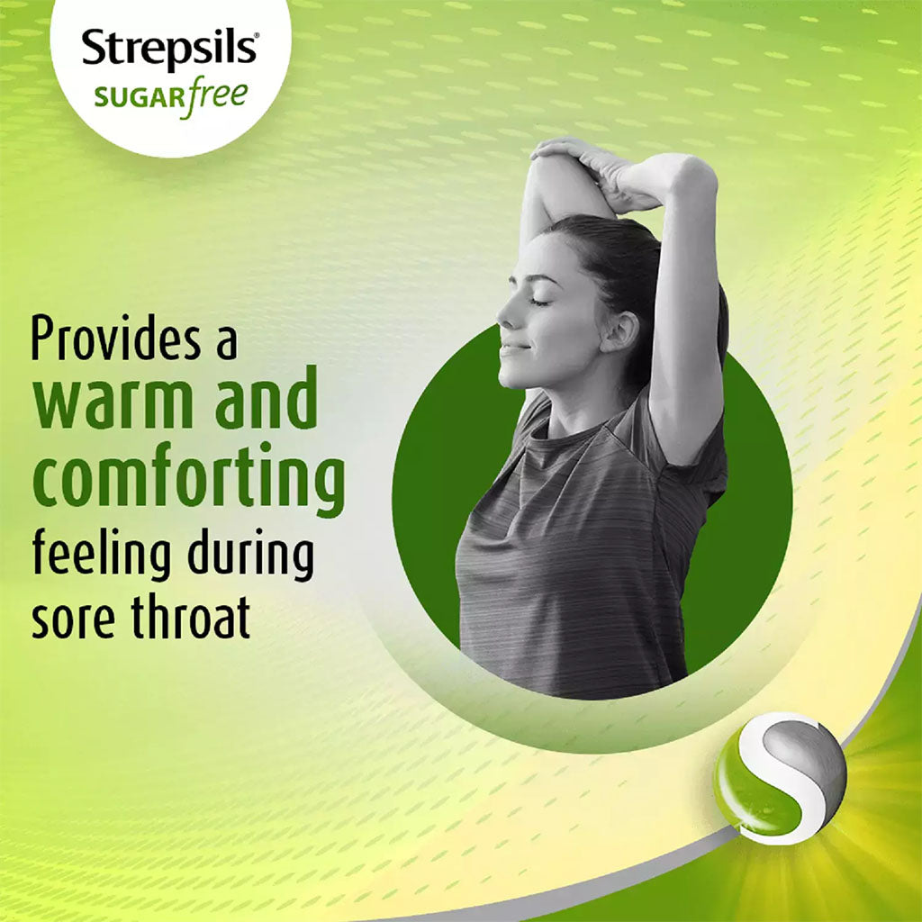 Strepsils Lemon Sugar Free Lozenges 36's - Easy Pharmacy LLC