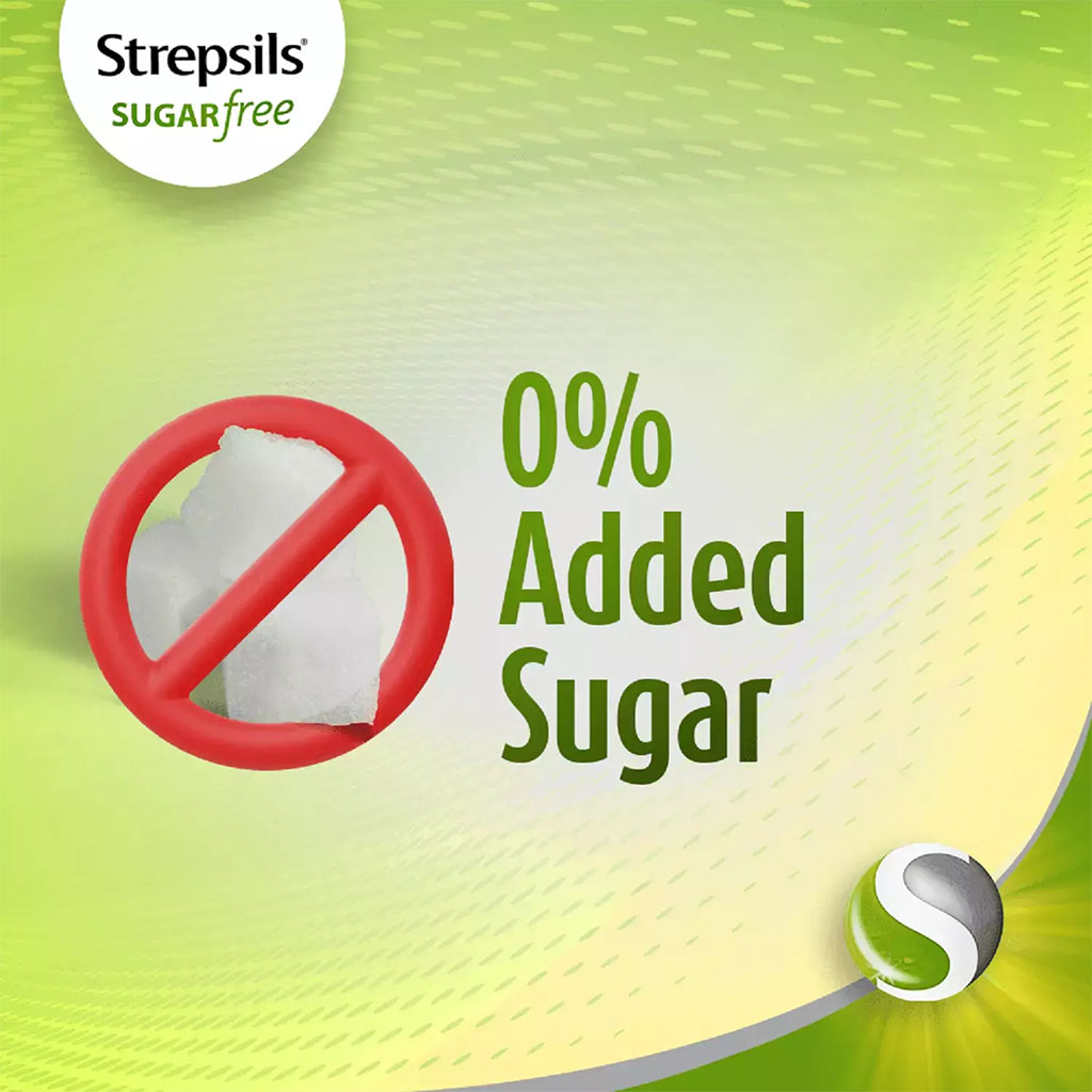 Strepsils Lemon Sugar Free Lozenges 36's - Easy Pharmacy LLC
