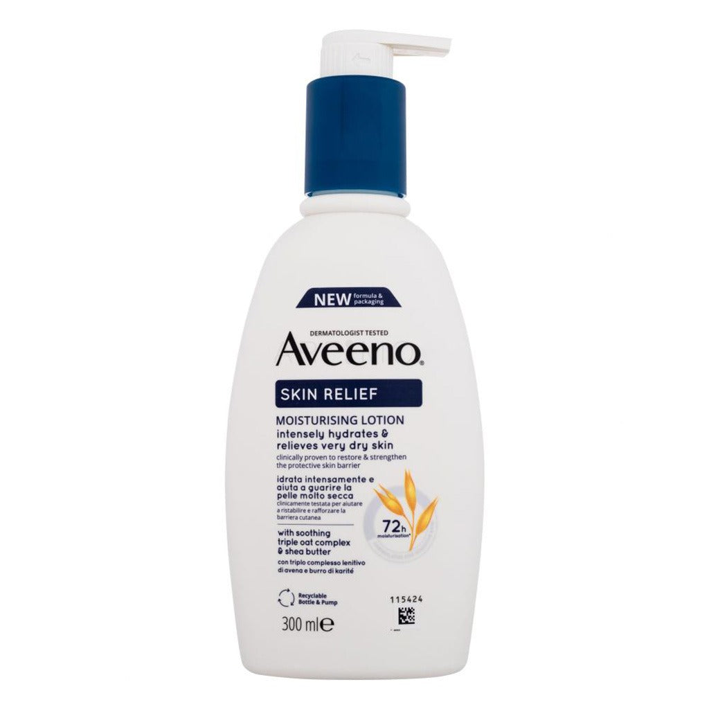 Aveeno Skin Relief Moisturising Lotion For Very dry skin 300 mL - Easy Pharmacy LLC