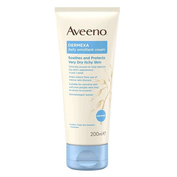 Aveeno Dermexa Daily Emollient Cream For very dry itchy skin 200 mL