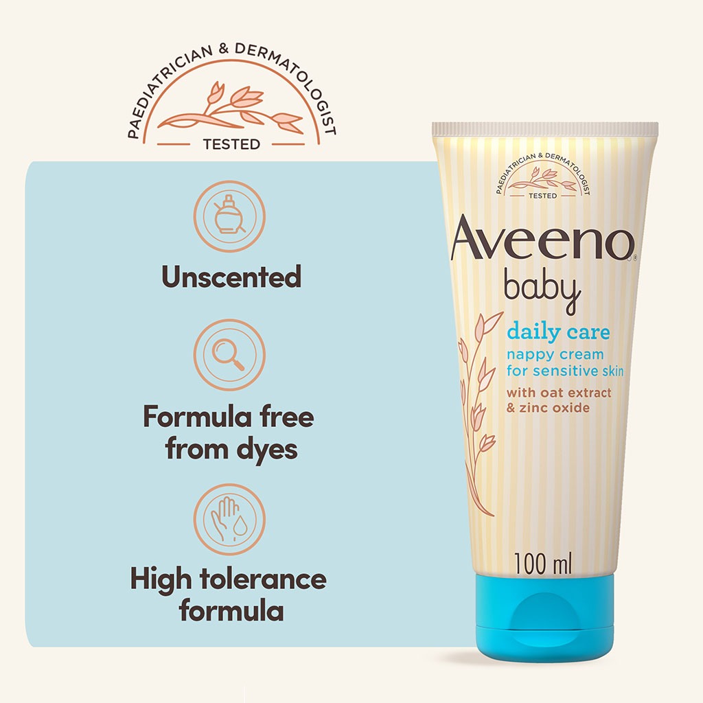 Aveeno Baby Daily Care Barrier Nappy Cream 100 mL - Easy Pharmacy LLC