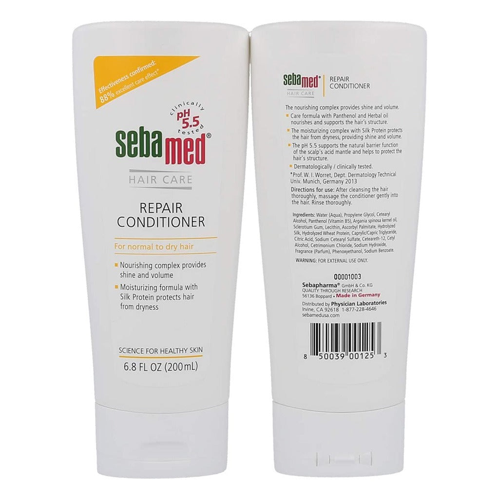 Sebamed Adult Hair Repair Conditioner 200 mL - Easy Pharmacy LLC