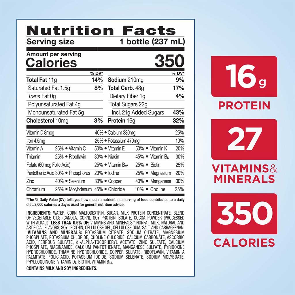Ensure Plus Milk Chocolate Ready To Drink Nutrition Shake 237 mL - Easy Pharmacy LLC