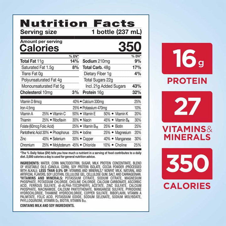 Ensure Plus Milk Chocolate Ready To Drink Nutrition Shake 237 mL - Easy Pharmacy LLC