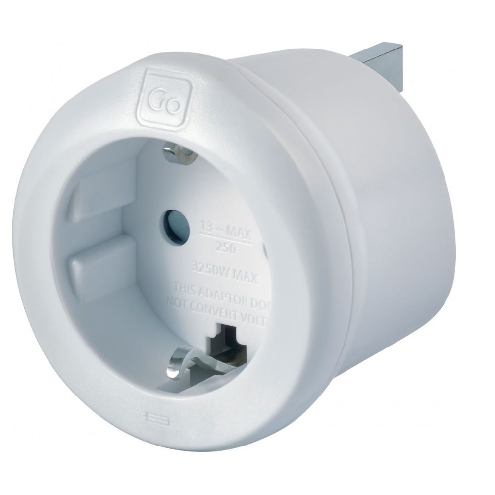 Go Travel EU - UK Adaptor 5402 - Easy Pharmacy LLC