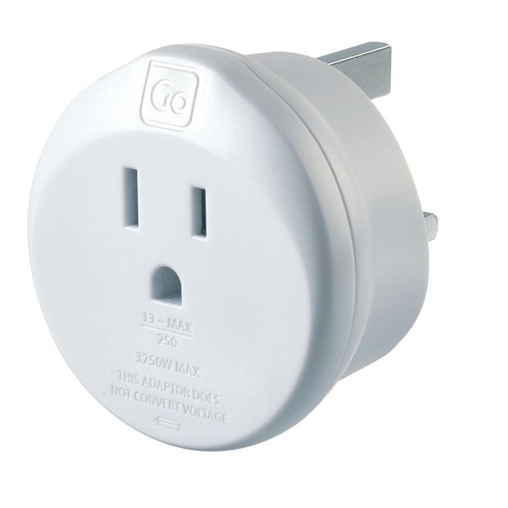 Go Travel USA - UK Adaptor 5549 - Easy Pharmacy LLC