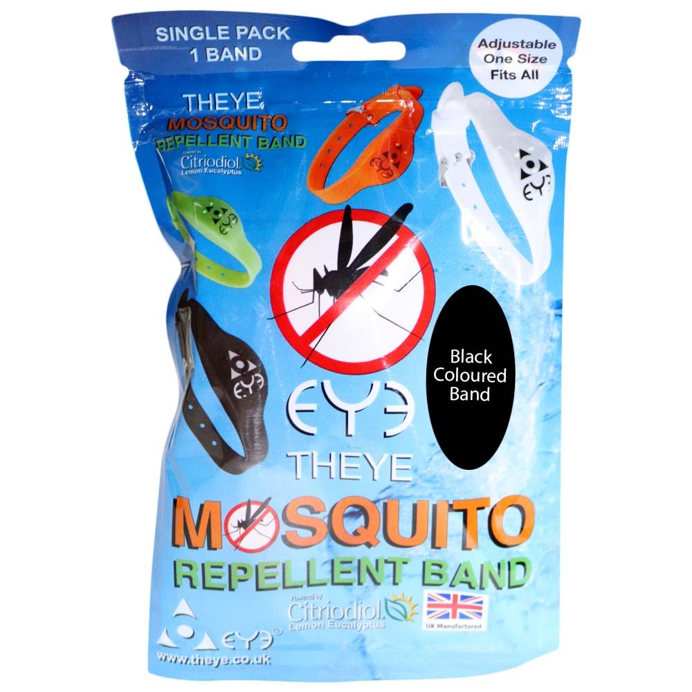 Theye Mosquito Adjustable Repellant Band Black - Easy Pharmacy LLC