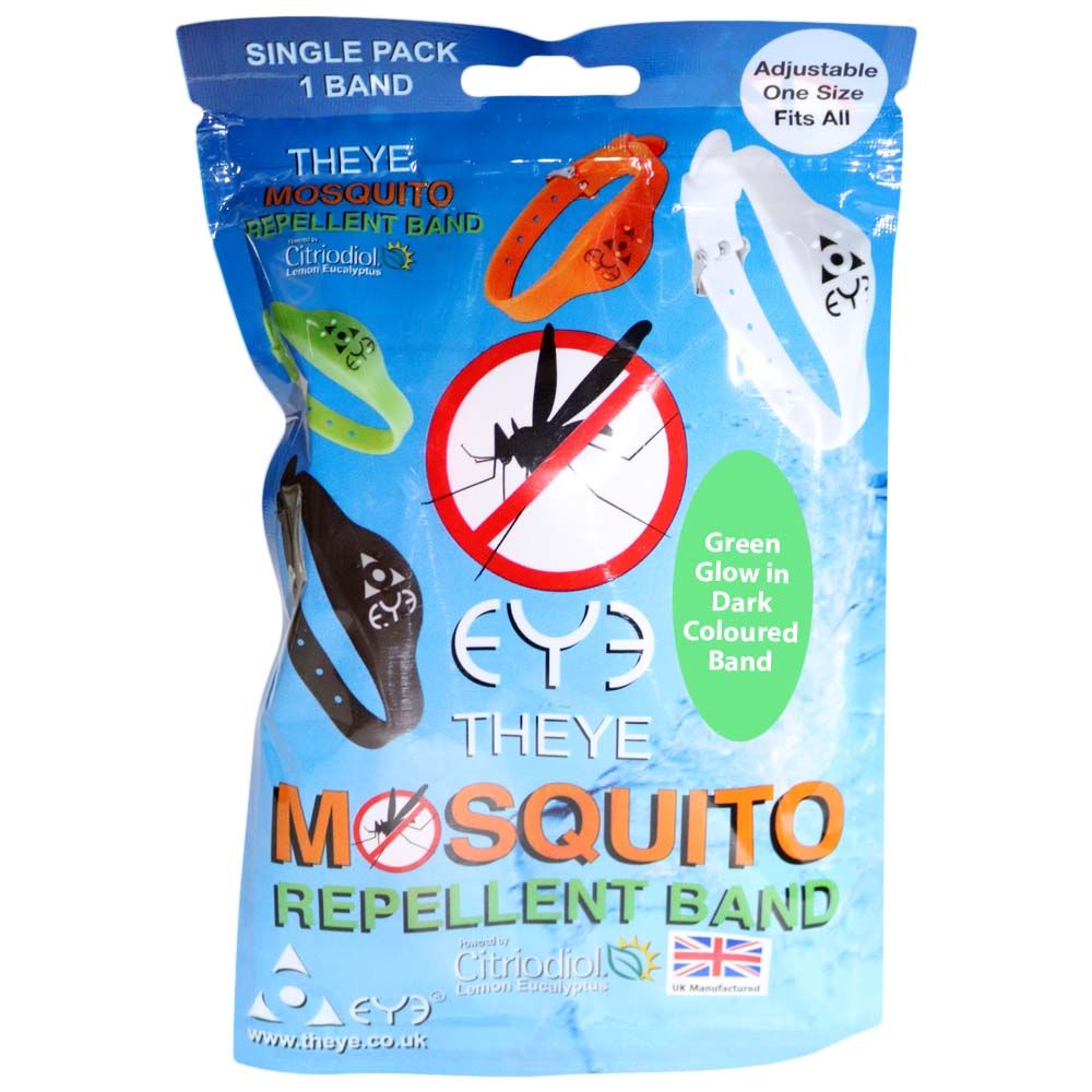 Theye Mosquito Adjustable Repellant Band Green - Easy Pharmacy LLC