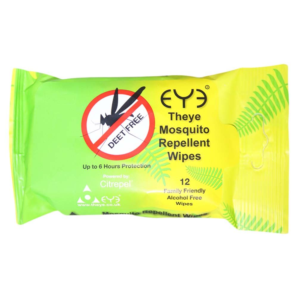 Theye Moquito Repellant Wipes 12's - Easy Pharmacy LLC