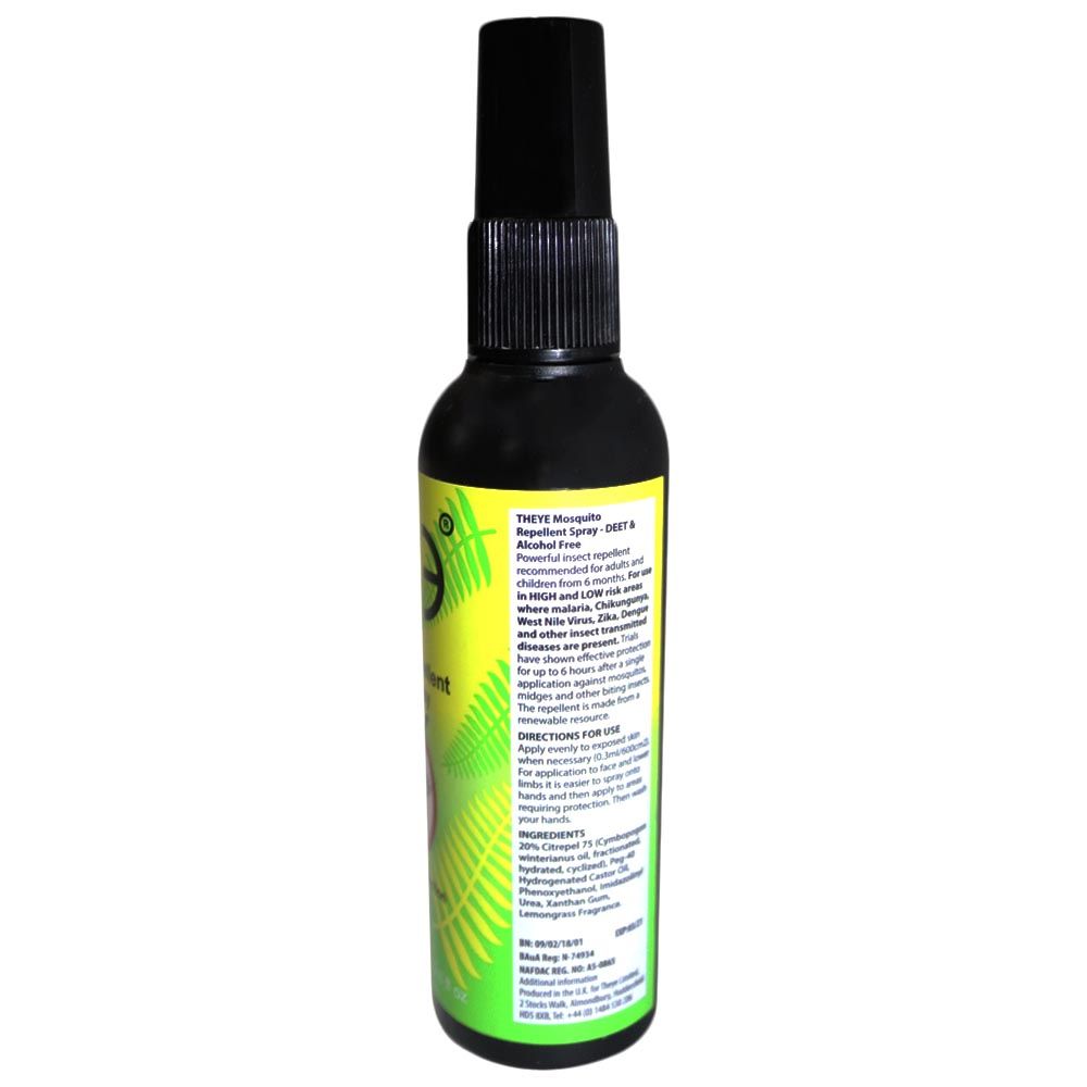 Theye Moquito Repellant Pump Spray 75 mL - Easy Pharmacy LLC