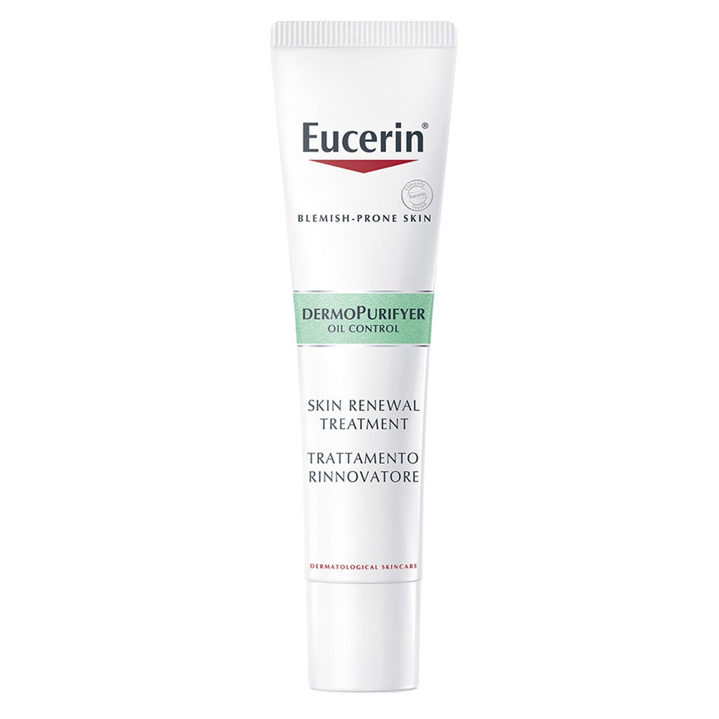 Eucerin Dermo Purifyer Oil Control Skin Renewal Treatment With AHA For Blemish Prone Skin 40ml - Easy Pharmacy LLC