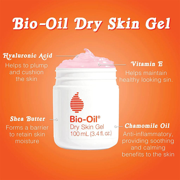 Bio-Oil Dry Skin Moisturiser Gel For Hydrating Dry And Sensitive Skin 100ml - Easy Pharmacy LLC