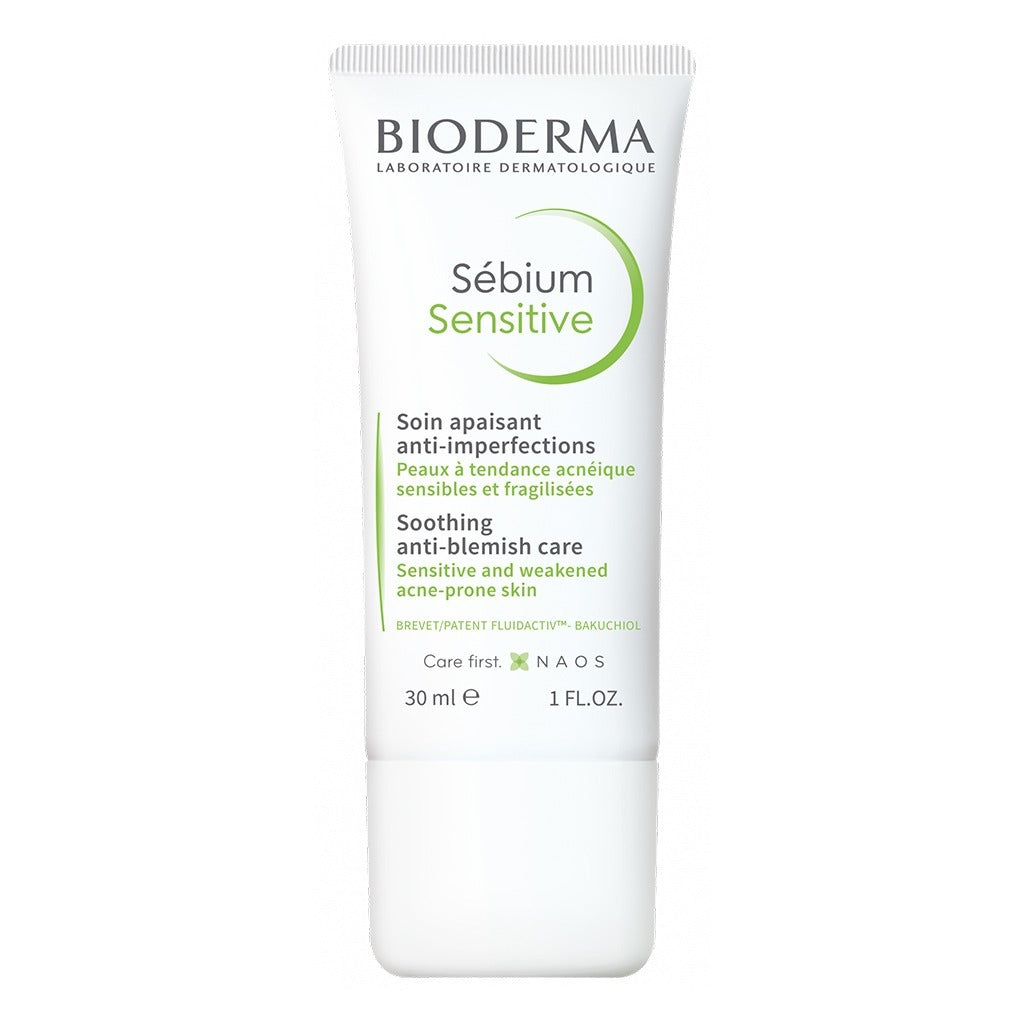Bioderma Sebium Sensitive Soothing Anti-Blemish Care For Sensitive Acne-Prone Skin 30 mL - Easy Pharmacy LLC