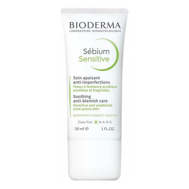 Bioderma Sebium Sensitive Soothing Anti-Blemish Care For Sensitive Acne-Prone Skin 30 mL - Easy Pharmacy LLC
