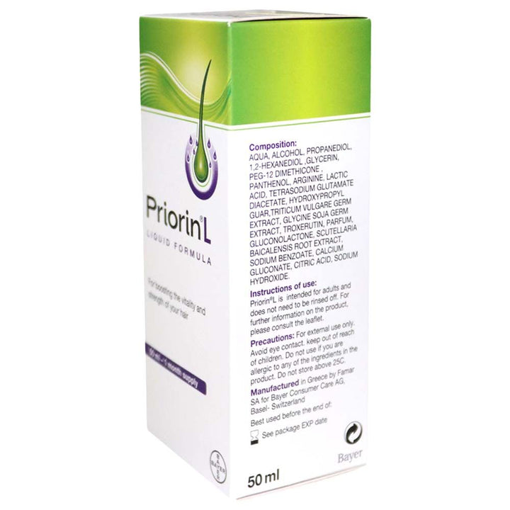 Priorin L Topical Liquid For Hair Loss 50ml - Easy Pharmacy LLC