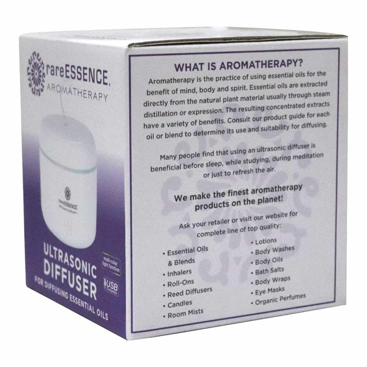 Rare Essence Multi-Color Light Ultrasonic Diffuser 50 mL Capacity 9130W - Easy Pharmacy LLC