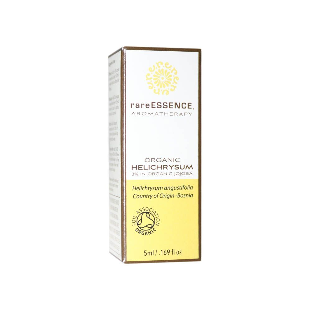 Rare Essence Organic Helichrysum 3% in Organic Jojoba Essential Oil 5 mL - Easy Pharmacy LLC