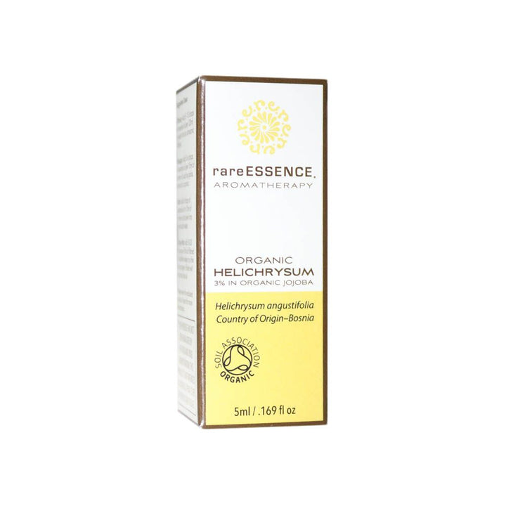 Rare Essence Organic Helichrysum 3% in Organic Jojoba Essential Oil 5 mL - Easy Pharmacy LLC