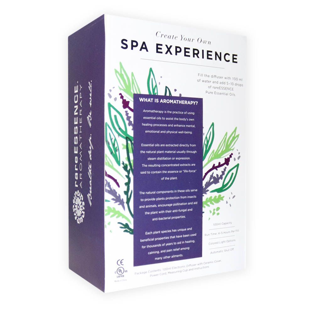 Rare Essence Electronic Ceramic Diffuser 100 mL Capacity 9101WHT - Easy Pharmacy LLC