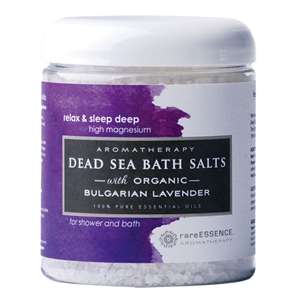Rare Essence Dead Sea Bath Salts With Organic Bulgarian Lavender 624 g - Easy Pharmacy LLC