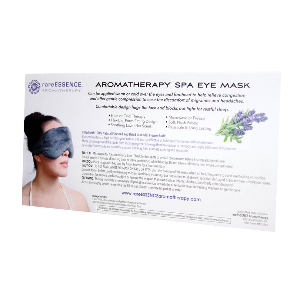 Rare Essence Spa Eye Mask with Natural Flaxseed & Lavender Buds 94200 - Easy Pharmacy LLC
