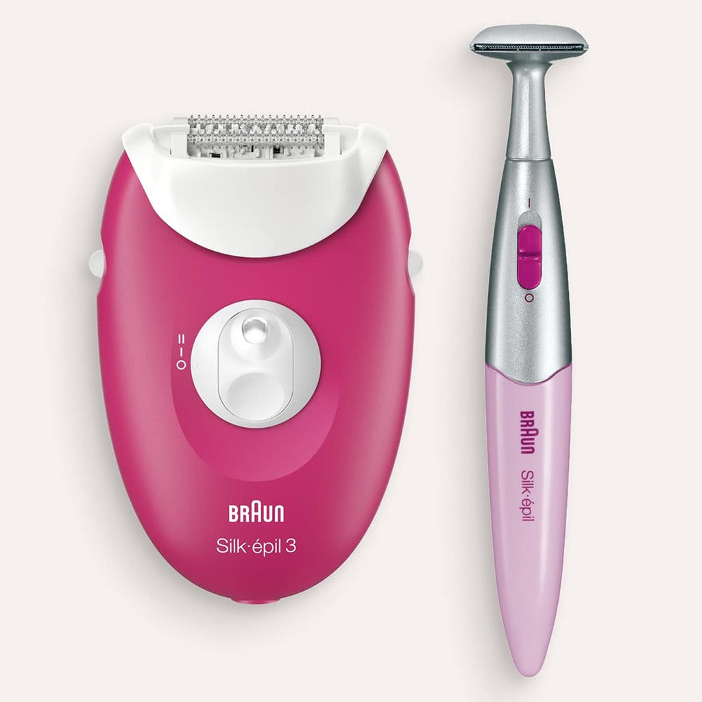 Braun Silk Epil 3 Epilator & Bikini Trimmer 3420 - Easy Pharmacy LLC