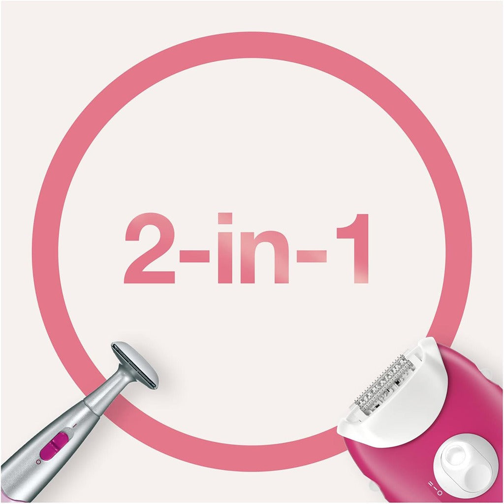 Braun Silk Epil 3 Epilator & Bikini Trimmer 3420 - Easy Pharmacy LLC