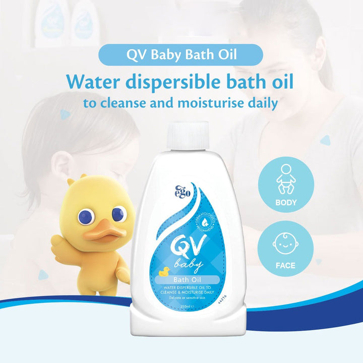 Ego QV Baby Bath Oil 250ml - Easy Pharmacy LLC