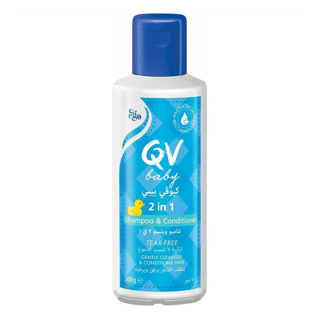 Ego QV Baby 2 In 1 Tear Free Shampoo & Conditioner 200g - Easy Pharmacy LLC