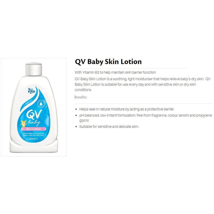 Ego QV Baby Skin Lotion 250ml - Easy Pharmacy LLC