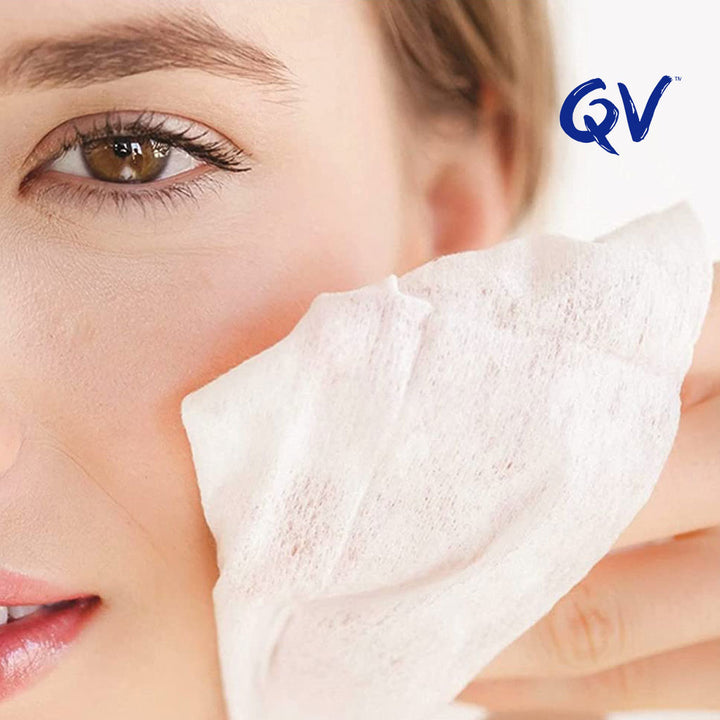 Ego QV Face Make Up Removal Wipes, Pack of 25's - Easy Pharmacy LLC