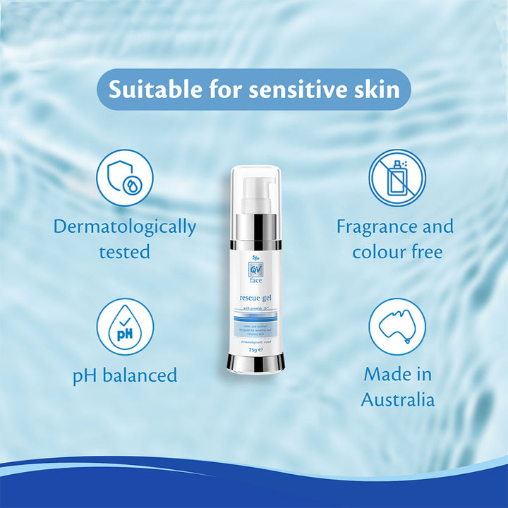 Ego QV Face Rescue Gel For Sensitive Skin 25g - Easy Pharmacy LLC