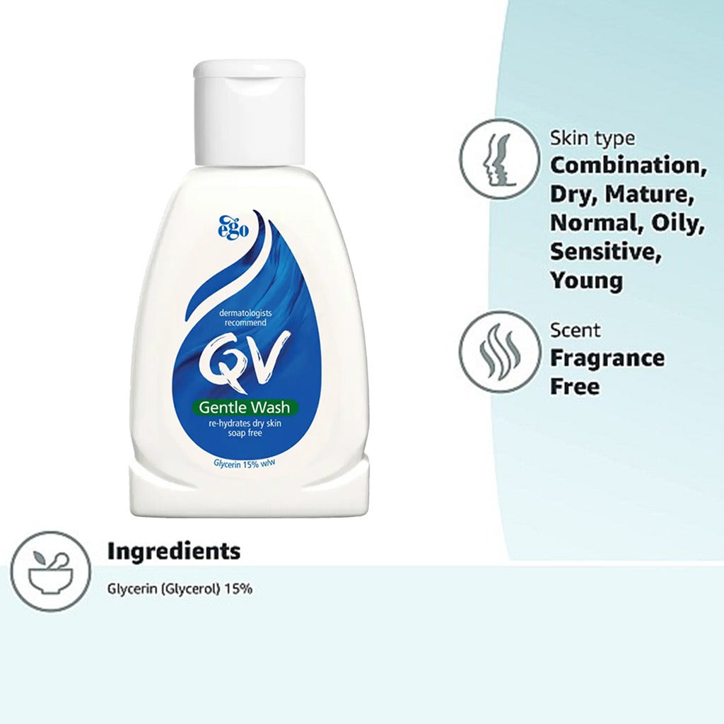 Ego QV Gentle Body Wash For Dry Skin 40g - Easy Pharmacy LLC