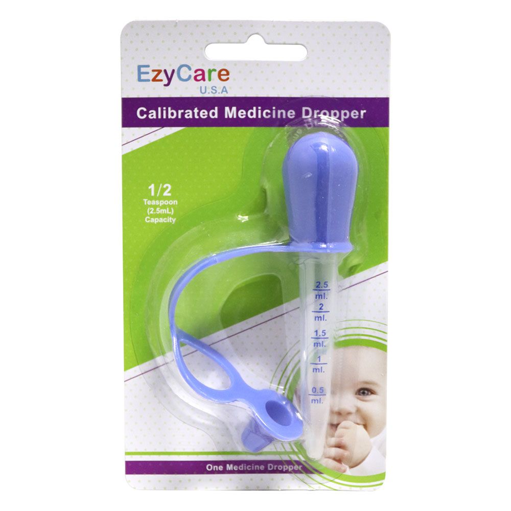 Ezycare Calibrated Medicine Dropper 2.5 mL Blue 17001 - Easy Pharmacy LLC