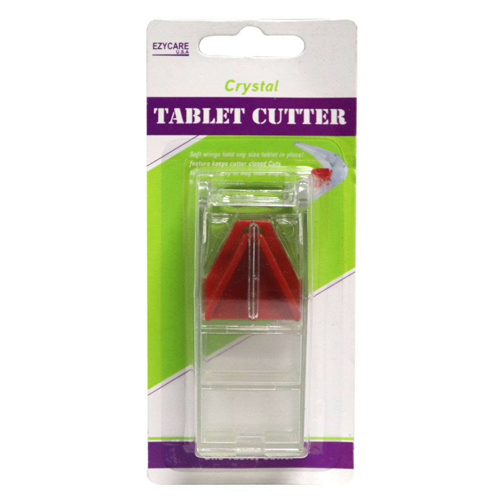 Ezycare Crystal Tablet Cutter W/ Dispenser 17830 - Easy Pharmacy LLC